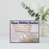 Kleinzoon Gefeliciteerd Verjaardag Briefkaart (Staand voorkant)