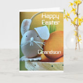 ***KLEINZOON*** JE BENT EEN GOED EI (PASEN) KAART (Gele Bloem)