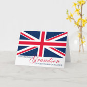 Kleinzoon marcheert in Passing Out Parade Union Ja Kaart (Gele Bloem)