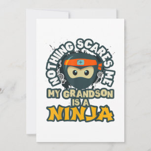 Kleinzoon Mijn Krijger Opa Oma Team Jij Cadeau Feestdagenkaart