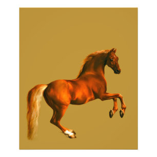 Kleinzoon van de Godolphin Arabian Foto Afdruk