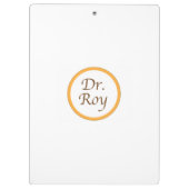 Klembord (Achterkant)