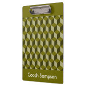 Klembord - Drie dimensionale blokken en tekst (Links)