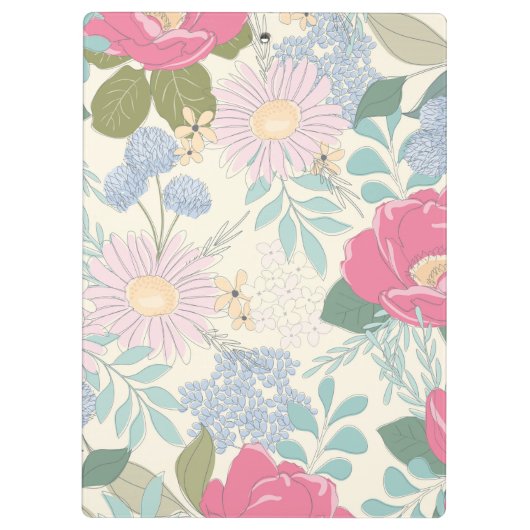 Klembord en schrijfbenodigdheden van Lulu (Achterkant)