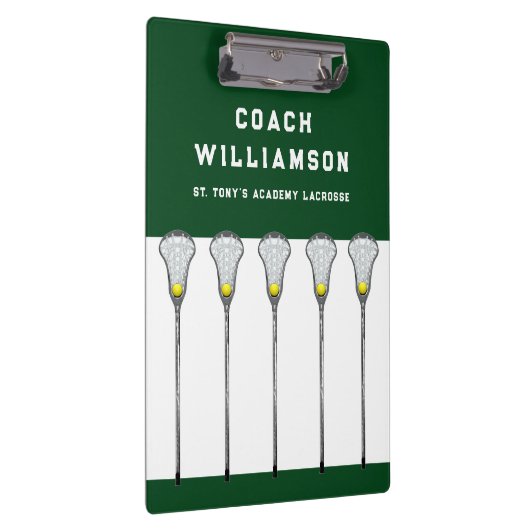 Klembord Lacrosse Coach (Rechts)