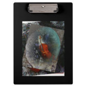 Klembord Muziek Cello (Voorkant)