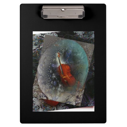 Klembord Muziek Cello (Voorkant)