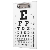 Klembord oogkaart (Links)