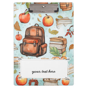 Klembord schoolpatroon