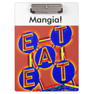 klembord van vlees/mangia
