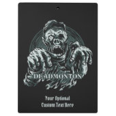 Klembord voor aangepaste tekstDEADMONTON (Achterkant)