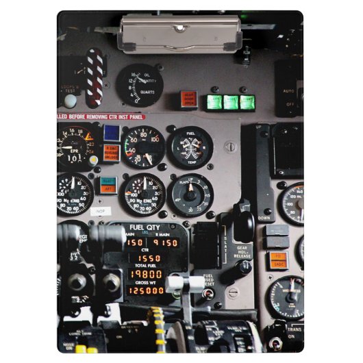 Klembord voor cockpit (Voorkant)
