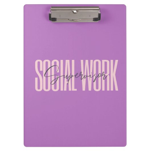 Klembord voor de sociale toezichthouder (Voorkant)