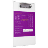 Klembord voor farmacie-vergelijkingen (Rechts)