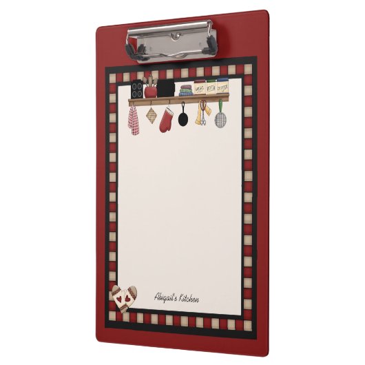 Klembord voor keukengerei (Links)