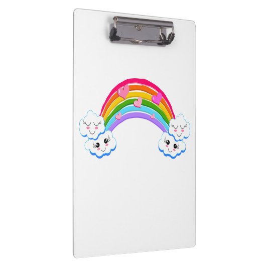Klembord voor regenboogwolken (Rechts)