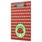 Klembord voor rode paddenstoelen (Links)