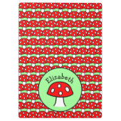 Klembord voor rode paddenstoelen (Achterkant)