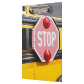Klembord voor schoolbus stoppen (Links)