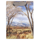 Klembord voor Uitzicht van Owens Valley Mountain (Voorkant)