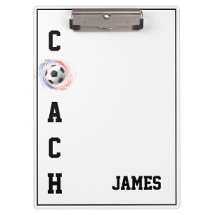 Klembord voor Voetbal coach