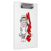 klembord voor zieke aapverpleegster (Rechts)