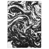 Klembord voor zwarte en witte marmer (Achterkant)