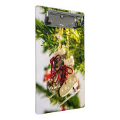 Klembord winter Schaatsen Mini Klembord (Schuin)