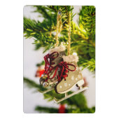 Klembord winter Schaatsen Mini Klembord (Achterkant)