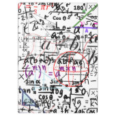Klembord wiskunden patterned (Achterkant)