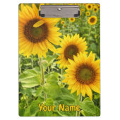 Klembord "Zonnebloem" (Voorkant)
