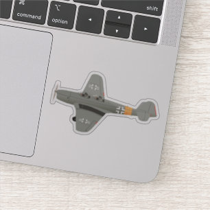 Klemm Kl 35 Duits WW2-vliegtuig Sticker