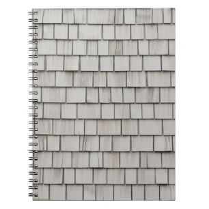 Klepfoto van grijze dakgordels notitieboek