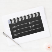 klepplankbioscoop rechthoekige sticker (Envelop)