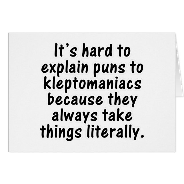 Kleptomaniakun (Voorkant Horizontaal)