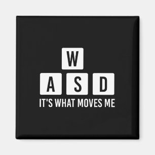 Kleren Computer Videospel Geeks Wasd Het Is Wat Be Magneet