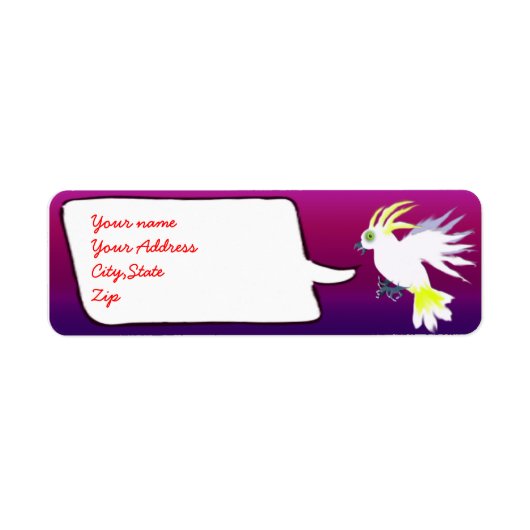 kletsnat etiket (Voorkant)