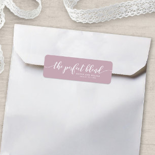 Kleur Aanpasbaar Relax Script De Perfecte Mix Etiket