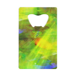 kleur abstract naadloos groen achtergrondgroen, ge kredietkaart flessenopener