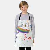 Kleur Art Party Verjaardag Schort (Gedragen)