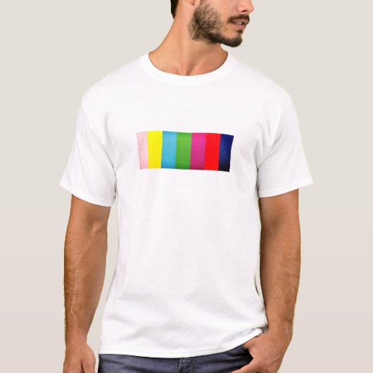 Kleur Band Spectrum T-shirt ontwerp - Levendige st (Voorkant)