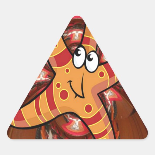 Kleur bij uitvoering driehoek sticker (Voorkant)