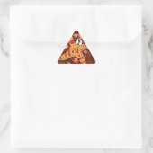 Kleur bij uitvoering driehoek sticker (Tas)