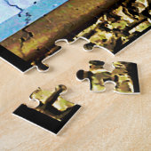 Kleur binnen de lijnen legpuzzel (Zijkant)