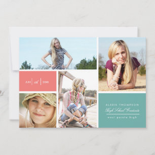 Kleur Blok Gradiënt Aankondiging door Origami Prin