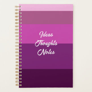 Kleur Blok Stripes Lavendel Roze Pastel Planner