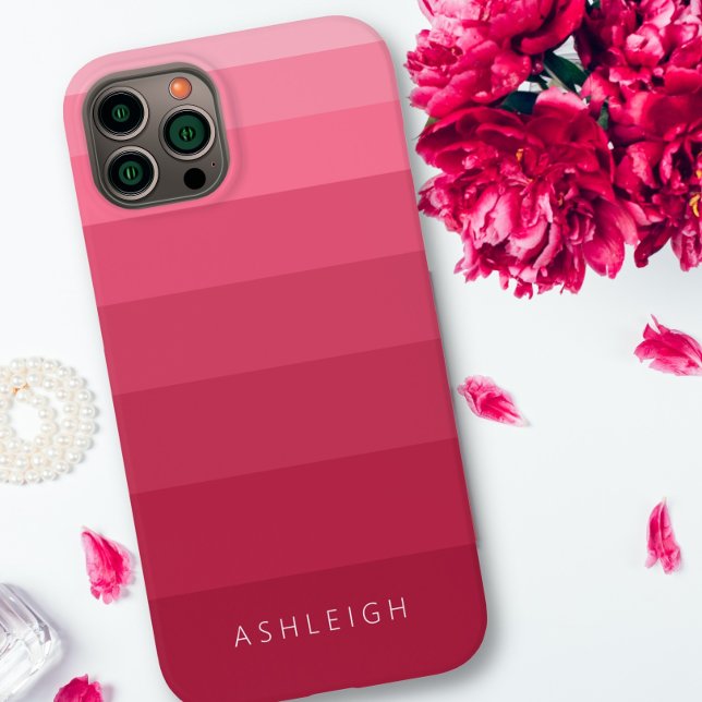 Kleur blokkeert magenta roze monochromatische naam Case-Mate iPhone hoesje