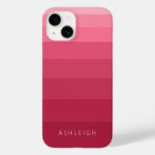 Kleur blokkeert magenta roze monochromatische naam Case-Mate iPhone hoesje (Back)