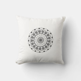 Kleur Burst Mandala Decoratief Kussen