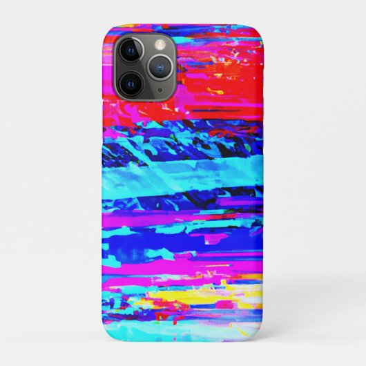 Kleur Bursting Pattern Case-Mate iPhone Case (Achterkant)